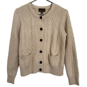 Fenn Wright Manson Knitted Button Front Sweater Cardigan size M